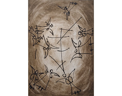 Markus Lüpertz: wartende Engel