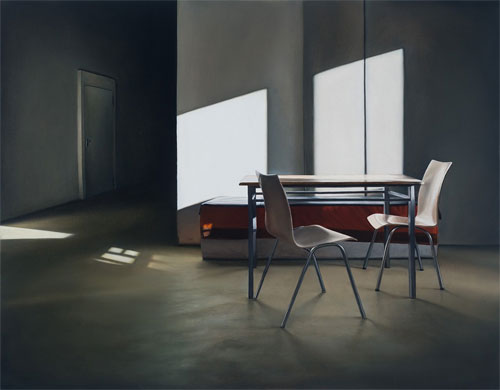 Raum voller Erwartung