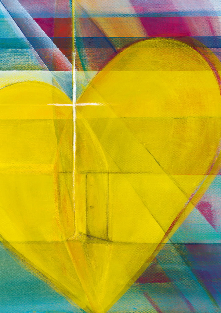 Ein Leuchtendes Herz Als Tor Zur Welt Bildimpuls